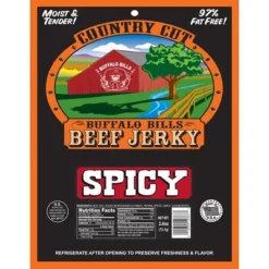 Buffalo Bills 3-Piece Hot & Spicy Country Cut Beef Jerky Sampler (3 Assorted 2.6oz Jerky Packs) -Lipton Shop GUEST ff862a5a 16bd 432f bfd8 3d5a668976df 1